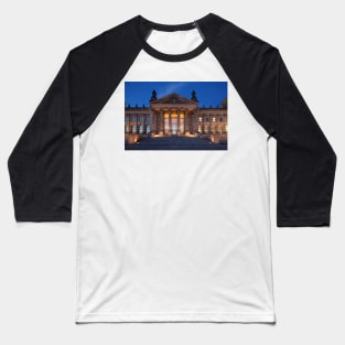 Reichstag building at dusk, Berlin, Germany Baseball T-Shirt